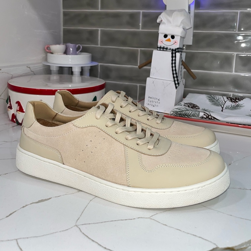 Nisolo Bria Go To Court Sneaker Women’s size 8.5 Color Bone